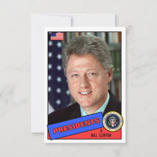 Placa Baseball Bill Clinton