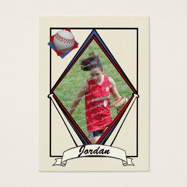 Placa Baseball Obrigado Por (Frente)