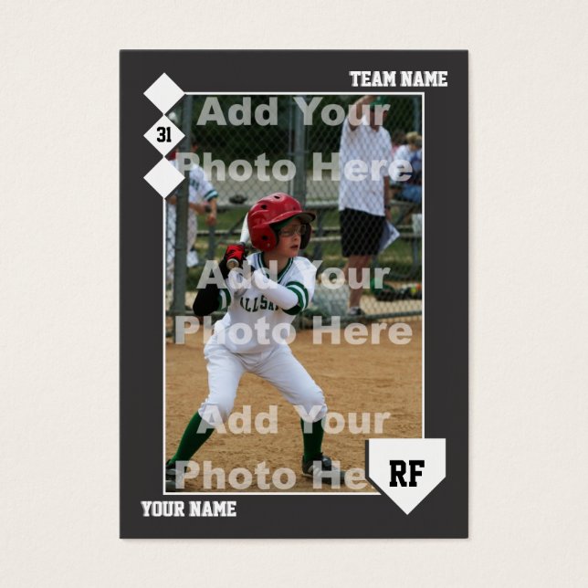 Placa Baseball Personalizada (Frente)