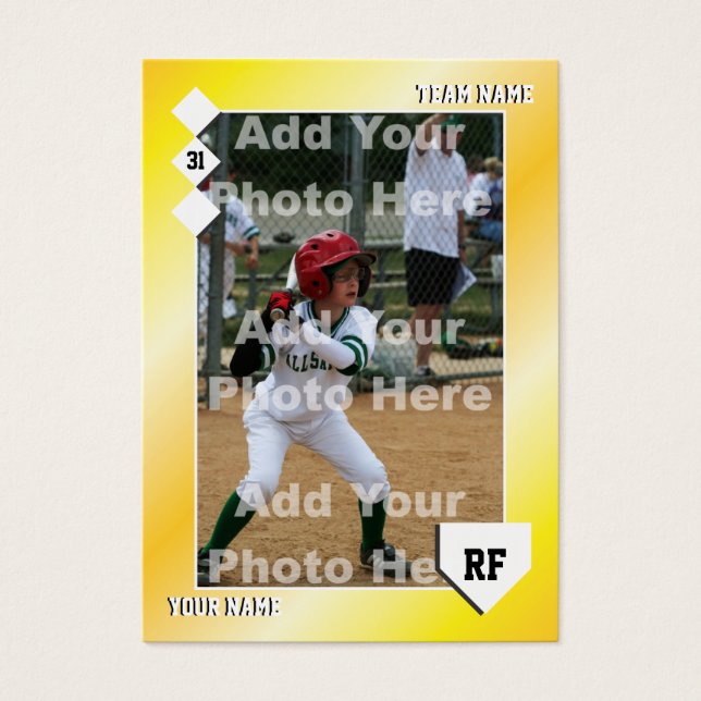 Placa Baseball Personalizada (Frente)