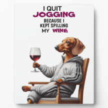 Bebedor de Vinho Dachshund