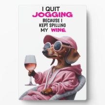 Bebedor de Vinho Dachshund