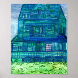 Placa Blair House 8x10 Impressão