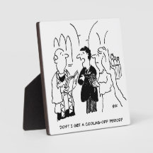 Bridegroom quer um período de resfriamento engraça