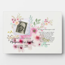 Celebração do Life Memorial Gift ADD PHOTO VERSE