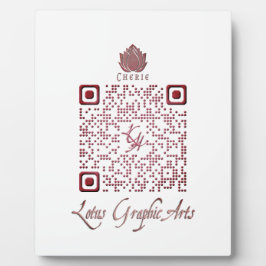 Placa Código QR LGA para desktop