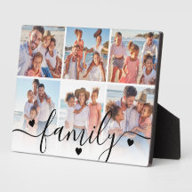 Colagem de Fotos Personalizadas da Família