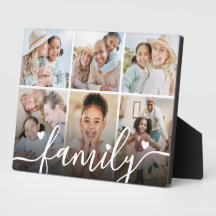 Colagem de Fotos Personalizadas da Família