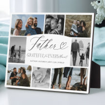 Colar de Fotos Personalizado Elegante para o Papai