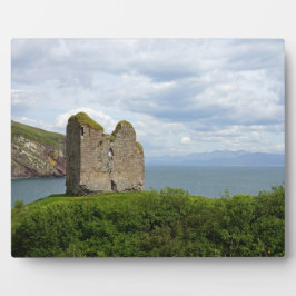 Placa Com Foto Ruínas irlandesas
