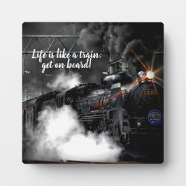 Placa Comboio a vapor