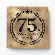 Comemorativo do logotipo comercial do Dourado 75 a