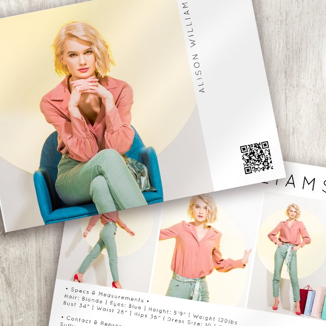 Placa Comp do Modelo de Ator Fotográfico Moderno 5 (Criador carregado)