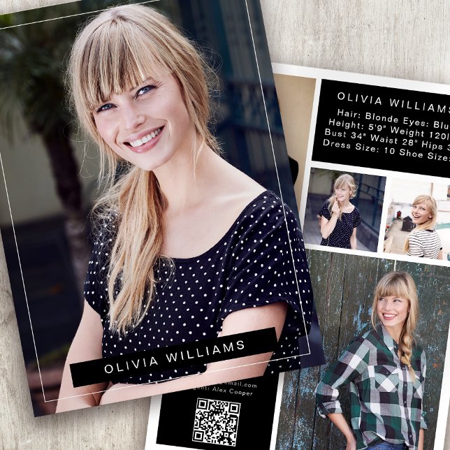 Placa Comp do Modelo de Ator Fotográfico Moderno 6 (Criador carregado)