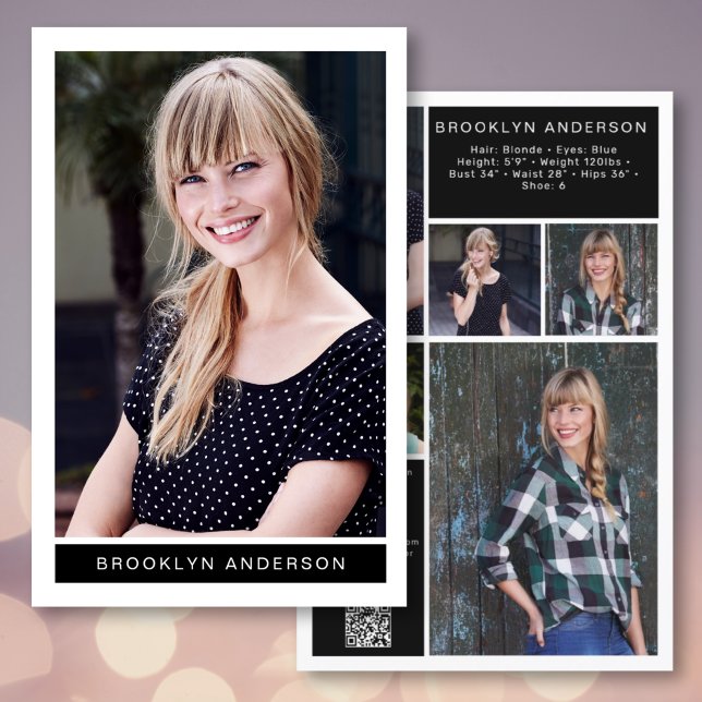 Placa Comp Modern 6 de Modelo de Foto 5,5x8,5" (Criador carregado)