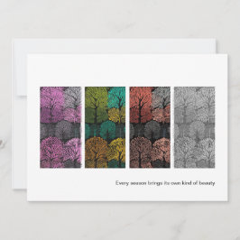 Placa Contemporânea Na moda de Árvores de Quatro A