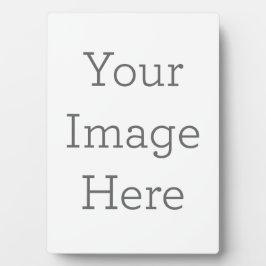 Placa Crie o seu próprio Easel Limpo 5''x7''