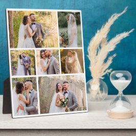 Placa Crie Sua Própria Colagem De Casamento Fotográfico