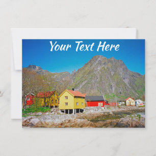 Placa Customizable Svolvaer, Noruega