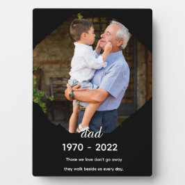 Placa Dad Memorial Tabletop Plaque with Easel