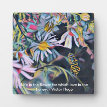 Daisy e Bee 5 x 5 Tabletop Foto com Easel