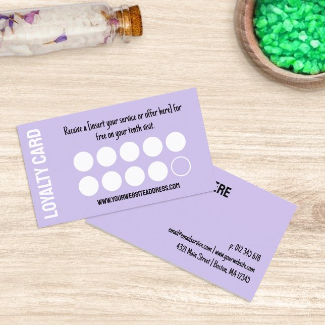 Placa de aperto de fidelidade para dez visitantes  (Criador carregado)