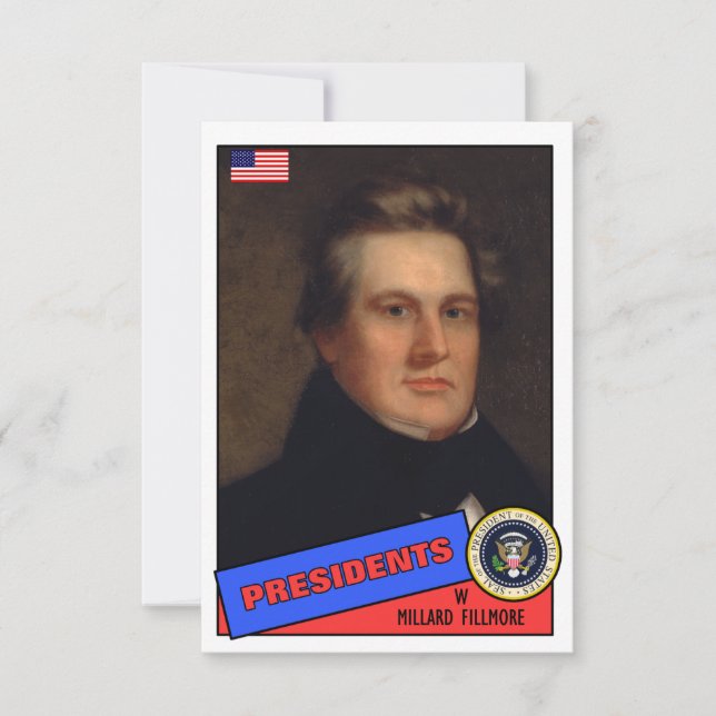 Placa de Baseball Millard Fillmore (Frente)