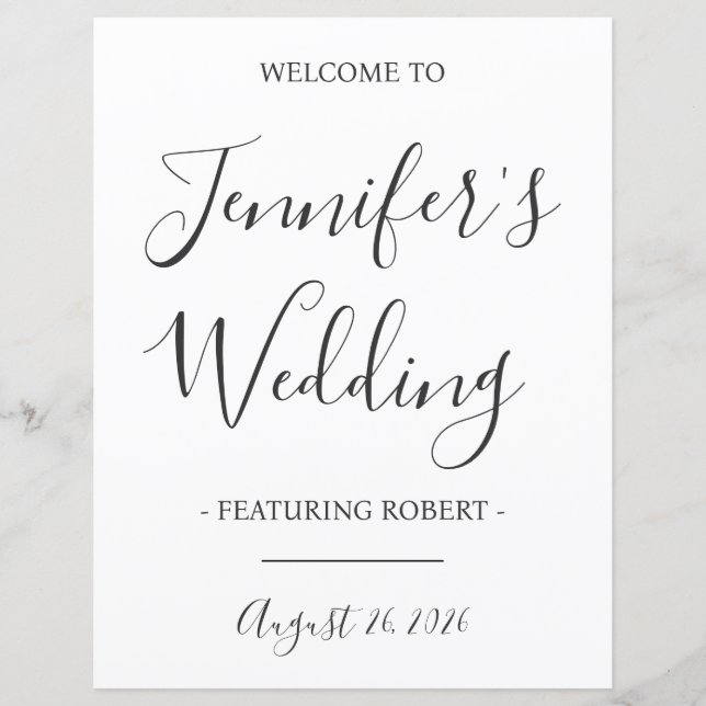 Placa de Boas-Vindas Divertida para Recepção de Ca (Frente)