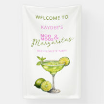 Placa de Boas-Vindas MooMoos & Margaritas para Des