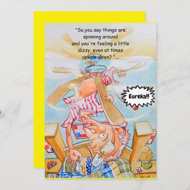 Placa de cartões de aniversários com velhos de 5 a (Frente/Verso)