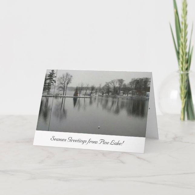 Placa de cartões de natal (Frente)