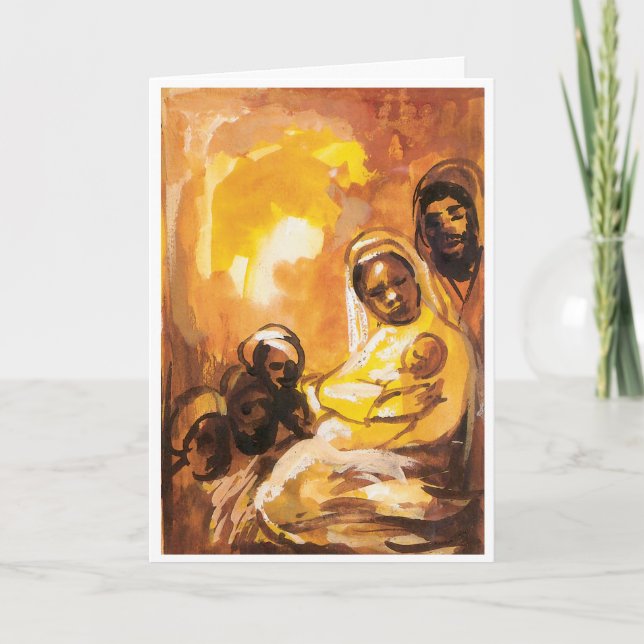 Placa de cartões de natal (Frente)