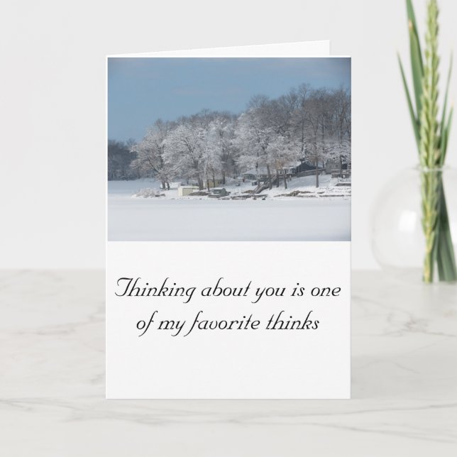 Placa de cartões de natal (Frente)