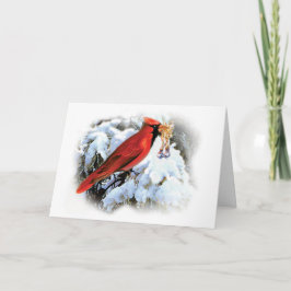 Placa de Cartões de natal Cardinal