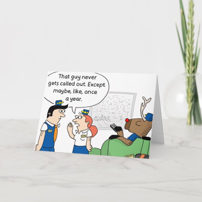 Placa de Cartões de natal de Reserva para Revistas (Frente)