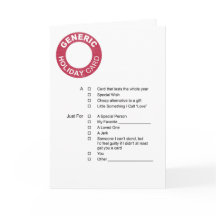 Placa de Cartões de natal Genérica