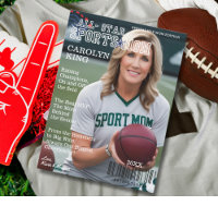 Placa de Cobrir da revista All-Star Sports Mãe