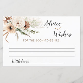 Placa de conselho do Chá de panela Boho