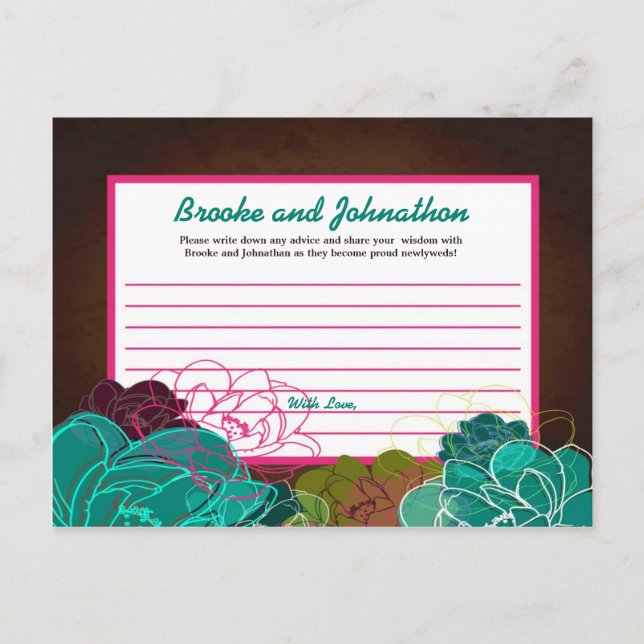 Placa de conselho gravável Blo Flor Neon Primavera (Frente)