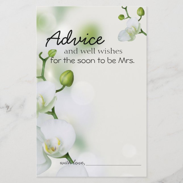 Placa de conselho orquídeo flexível Elegante (Frente)