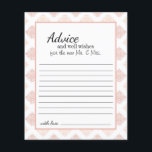 Placa de conselho para danos por pincel suave<br><div class="desc">Os tons de branco suave de pêssego adicionam um toque de romance à sua papelaria. Personalize nossa bela papelaria com seus detalhes de evento fácil e rapidamente, basta pressionar o botão personalizar. Está incluída a coordenação no verso. Itens correspondentes para concluir sua coleção de eventos estão disponíveis em nossa loja...</div>