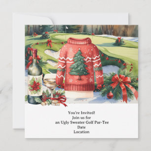 Placa de Convite de festas de Natal com doce de go