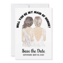 PLACA DE CONVITE DE madrinha de casamento