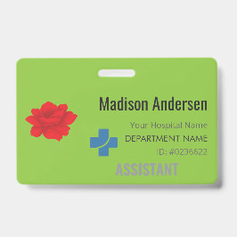 Placa de Crachá PVC - Office.Event.Horizontal.ID