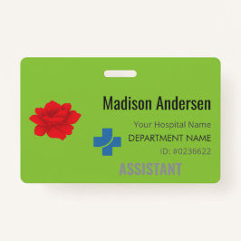 Placa de Crachá PVC - Office.Event.Horizontal.ID