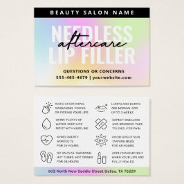 Placa de cuidado de preenchimento do Agulhas Rainb