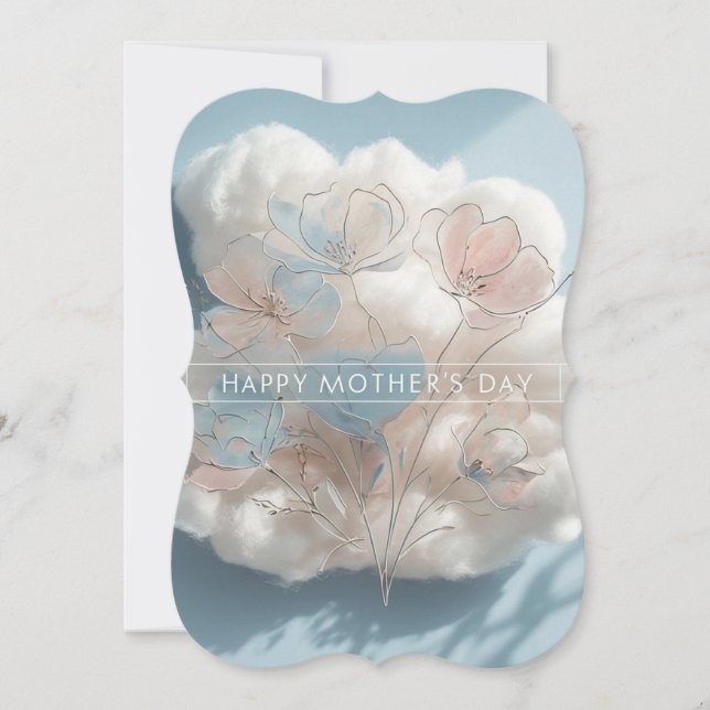 Placa de Dia de as mães do Buquê de ventilador Ele (Frente)