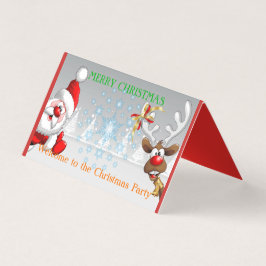 Placa de Dobradiça Horizontal Feliz Natal