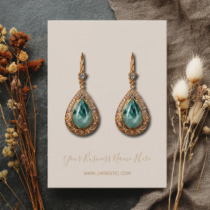 Placa de Enrelho de Champanhe Pálida de Script Ele