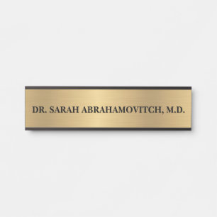Placa de Escritório de Porta do Doutor Médicos Olh